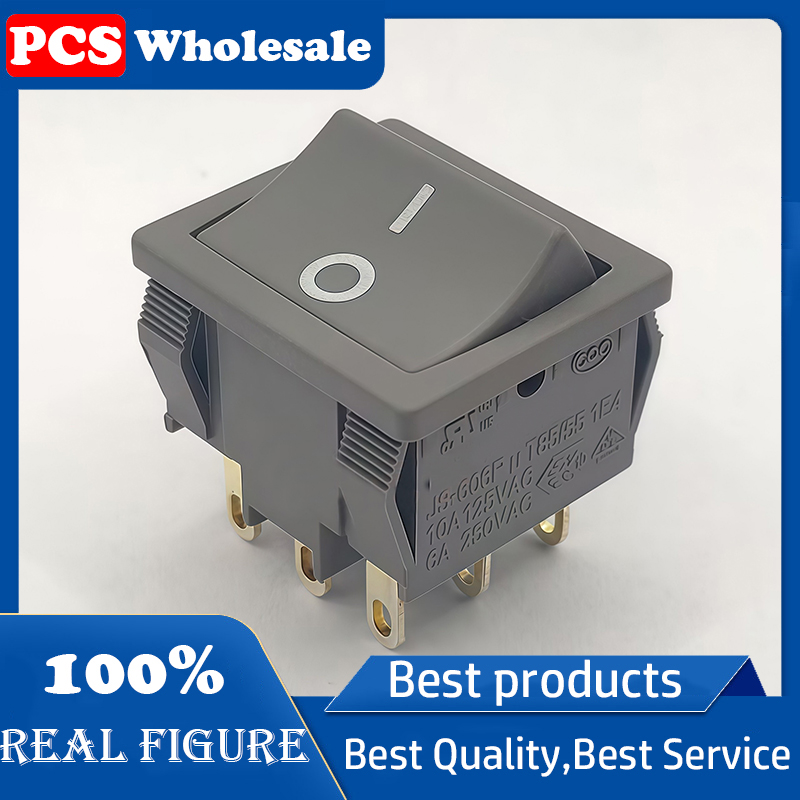 Drone Buzzer - Boat-shaped rocker switch JS-606P T85/55 7-pin