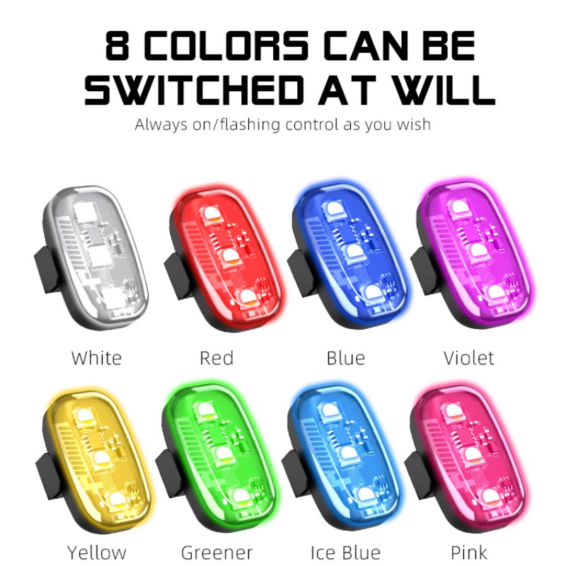 Drone Motorcycle RGB LED Strob - Drone Led Light ulasan dan harga